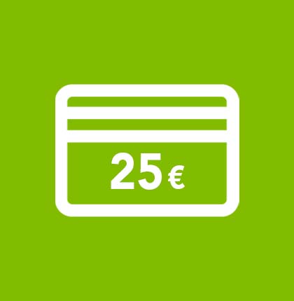Vale de 20€ com o seu cartão de crédito LEROY MERLIN